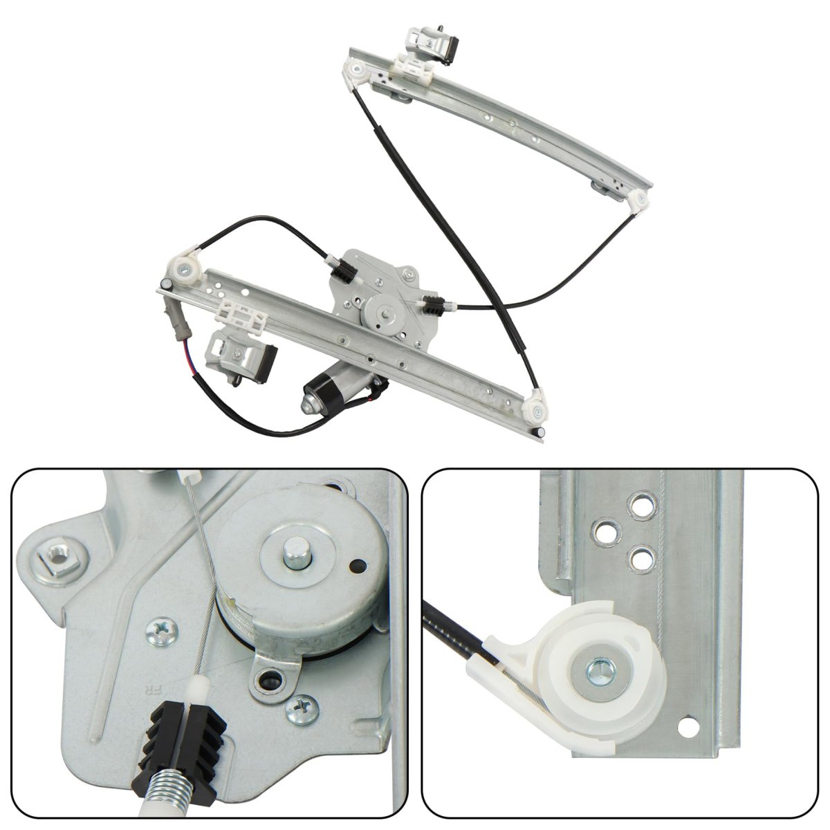 Front Right Power Window Regulator With Motor For Magnum 2005 2008 Replacement Part 748 620 5065470ab 5065470ac 5065470ad