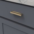 Belwith-keeler B076041-bgb Ingot 3 Center Pull 4 06 Brushed Golden Brass