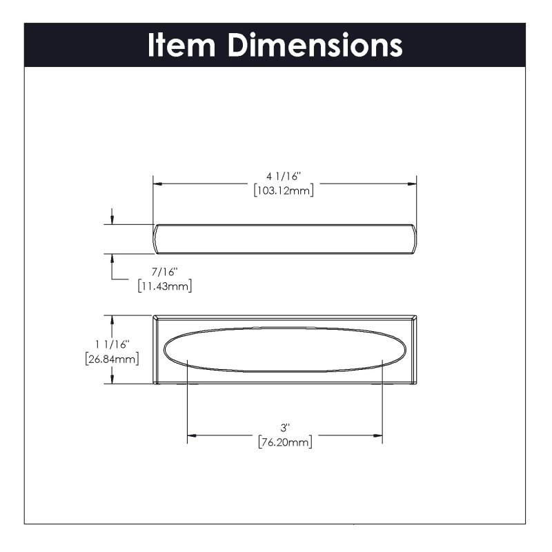Belwith-keeler B076041-bgb Ingot 3 Center Pull 4 06 Brushed Golden Brass
