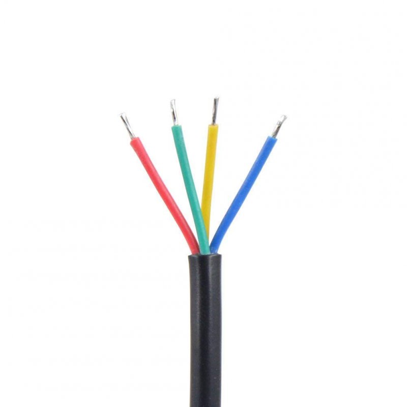 5 Pairs 4 Pin Led Electrical Connectors Waterproof Ip65 Extension Cable 0 2mm2 20cm Male And Female 15mm Nut 220v 3a For Lights