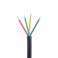 5 Pairs 4 Pin Led Electrical Connectors Waterproof Ip65 Extension Cable 0 2mm2 20cm Male And Female 15mm Nut 220v 3a For Lights