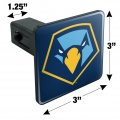 Point University Primary Logo Tow Trailer Hitch Cover Plug Insert 1 4 Inch 25