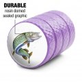 Northern Pike Fishing 3 Valve Stem Caps For Tire Rim Wheel Aluminum Purple