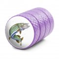 Northern Pike Fishing 3 Valve Stem Caps For Tire Rim Wheel Aluminum Purple