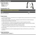 Front Left Driver Side Window Regulator With Motor Compatible 2008-2011 Ford Focus 4-door Sedan