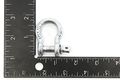 10 Galvanized Steel Bow Shackle Screw Pin Anchor 1 4 Inch Rigging Wll 1000 Lbs