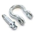10 Galvanized Steel Bow Shackle Screw Pin Anchor 1 4 Inch Rigging Wll 1000 Lbs