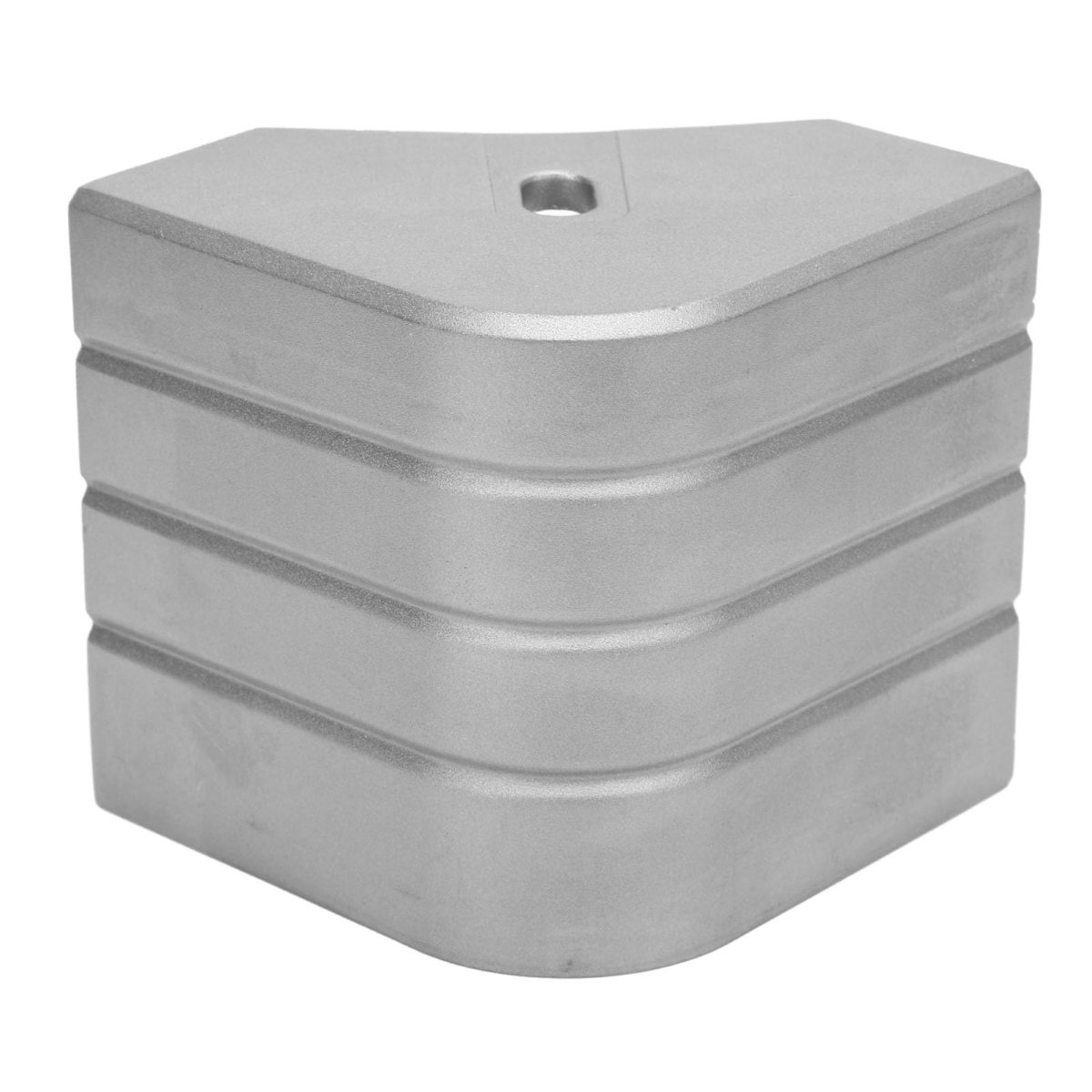 Pontoon Boat Aluminum Deck Corner Caps For Rounded Height 3-1 8in To 3-3 16inp To