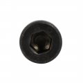 Uxcella 2pcs M8x45mm 12 9 Grade Hex Socket Cap Left Hand Thread Screw Bolt Black