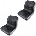 Two E-vg12160 2pcs Black Seats For John Deere Gator W Drain Hole M-gator E Turf Tx 4x2 Th Xuv550 4x4 Hpx Trail 6x4 