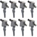 Ford E-150 Econoline Ignition Coil 1997 98 99 00 01 2002 Set Of 8 Coils Per Pack 12v Coil-on-plug Design 