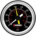Vixen Air Two 2 Dual Needle Pressure Black Gauges With Four Momentary Switches And Metal Dash Panel Kit Vxf2gp4rkb 