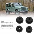 572312 Lower Upper Rubber Black Anti Shaking Grommets 4pcs Radiator Mount Bushing For Car