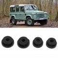 572312 Lower Upper Rubber Black Anti Shaking Grommets 4pcs Radiator Mount Bushing For Car