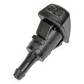 Windshield Washer Nozzle For Chrysler 2 2013 2014 Plastic Black Snap On Attachment 0 23 In Hose Port 0 81 Mounting Hole 