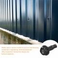 Uxcell 10 X 3 4 Hex Washer Head Self Drilling Screws 30pcs 410 Stainless Steel Sheet Metal Tapping For Wood Black