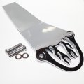 Semt- Motorcycle Chrome Flame Drive Shaft Cover Compatible With 1998-2015 V-star 650 Classic Custom 1998-2009 1100 B074mk71g3
