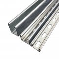 Ten-high Universal Galvanized Channel Steel T-track 300mm 11 81inch With Predrilled Mounting Holes For Drill Press Table Router