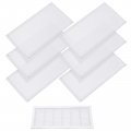 Floor Vent Covers Rectangle Air Screen Magnetic Pvc Mesh Register Cover Plastic For Wall Ceiling Catch Debris Hair Insect White 