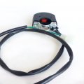 Mini Bike Kill Switch Handlebar Mounted With 2 Wire Connector Push Button On Off For 22mm 7 In 8 Handlebars Universal Fit Bikes