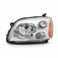 Chrome Housing Oe-style Headlight Headlamp Assembly For 2004-2012 Mitsubishi Galant Driver Side 
