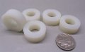 Natural Nylon Spacer Unthreaded 1 2 Screw Size X 00 Od 505 Id 250 Length 50 Pcs 