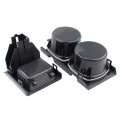 Newyall Carbon Fiber Center Console Drink Cup Holder Coin Storing Box