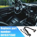 X Autohaux 68163713ac Steering Wheel Wiring Harness Audio Controls For Ram 1500 2500 3500 2012 2013 2014 2015 2016 2017 2018