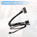 X Autohaux 68163713ac Steering Wheel Wiring Harness Audio Controls For Ram 1500 2500 3500 2012 2013 2014 2015 2016 2017 2018