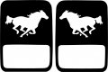 Jeeptails Running Horse Mustang Tail Lamp Light Covers Non-led For Jeep Gladiator 