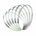 6 Pcs 8 Stainless Steel Hose Clamp Adjustable Worm Gear Clamps For Pipe Fuel Line Intercooler Tube And Automotive Plumbing 