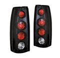 Chevy C Silverado Sierra Blazer Tail Lights Blk 