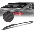 Auto Dynasty Rear Window Roof Spoiler Compatible With Infiniti Q60 Coupe 2017-2022 Glossy Black Carbon Fiber