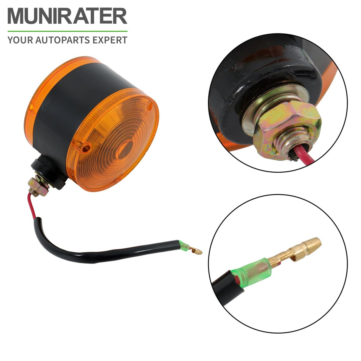 Amber Turn Warning Light Replacement For Tc422-33610 Tc222-33610 Tractor Signal Assembly
