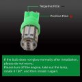 Green T10 194 168 921 W5w Led Interior Lights Bulb Car Replacement Truck License Plate Front Rear Sidemarker Light Dome Map