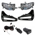 Wflnhb Left And Right Fog Lights Replacement For Toyota Corolla L Le Xle 2017-2019 Daytime Running Lamps Driving With Switch
