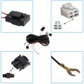 Wflnhb Left And Right Fog Lights Replacement For Toyota Corolla L Le Xle 2017-2019 Daytime Running Lamps Driving With Switch