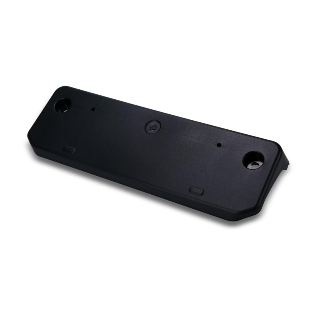 Front License Plate Bracket For Toyota 4runner 2010 2023 Black Plastic With Chrome Trim Fits 20 In Wheels Replacement