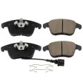 Brake Pads Front Compatible For 2006-2013 Audi A3 2007-2012 Volkswagen Eos 2007 2010-2011 Golf 2006-2010 Gt 4pcs 