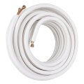 1 4 And 3 8 Inch 50ft Air Conditioning Connection Tube Made Of Heat Preservation Cotton