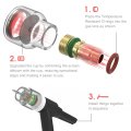 123 Pcs Tig Welding Torch Stubby Gas Lens Glass Cup Kit For Wp-17 18 26