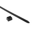 Hellermann Tyton Tels-27 Extended Length Tie Pom Black 10-27 Straps And Pack Of 10 