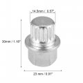 X Autohaux Abc7 19pt Wheel Lock Lug Nut Anti Theft Screw Removal Key For Vw Audi