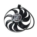 A-premium Engine Radiator Cooling Fan Assembly Compatible With Audi Tt 2000-2004 Quattro 2000-2002 Volkswagen Clasico 2011-2014