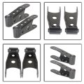 2pcs 6400 Rear Lowering Shackle Kit For Silverado 1500 Sierra Tahoe Yukon C1500 C2500 1 To 2 In Drop Leaf Spring Suspension