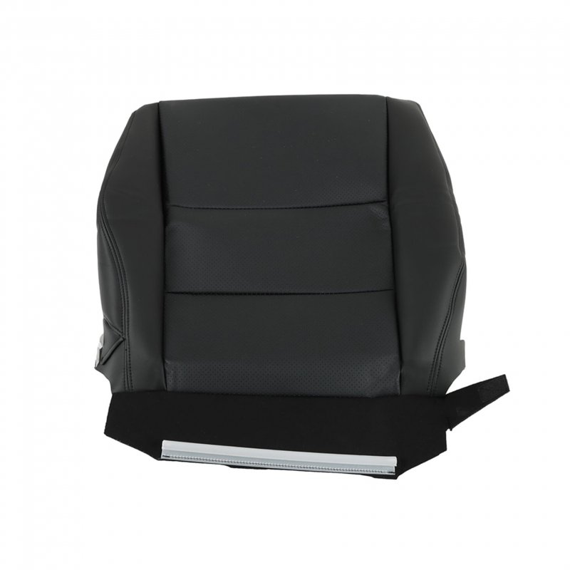1pcs Black Perforated Artificial Leather Seat Cover Front Passenger Side Replacement For 2007-2012 Acura Rdx