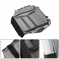 1pcs Black Perforated Artificial Leather Seat Cover Front Passenger Side Replacement For 2007-2012 Acura Rdx