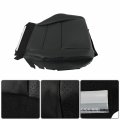 1pcs Black Perforated Artificial Leather Seat Cover Front Passenger Side Replacement For 2007-2012 Acura Rdx