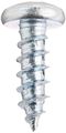 Steel Sheet Metal Screw Zinc Plated Pan Head Phillips Drive Type A 10-12 Thread Size 5 8 Length Pack Of 100