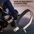 Exhaust Muffler Clamp Stainless Steel Motorcycle Hexagons Silencer Brackets Clamp Universal Hanger